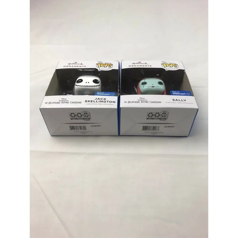 2021 Hallmark Funko POP! JACK SALLY Nightmare Before Christmas‎ Ornament Walmart